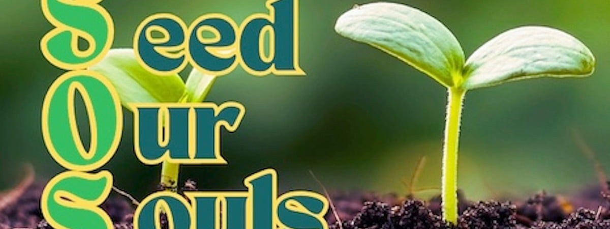 SOS - Sustainability Showcase Logo with tender sprout growing