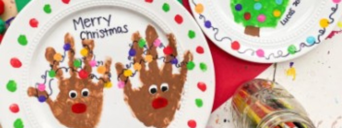 Sunday Crafternoon: Christmas Plates