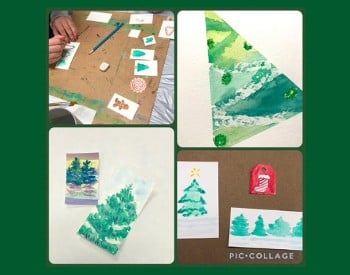 Watercolor Holiday Cards & Tags Workshop
