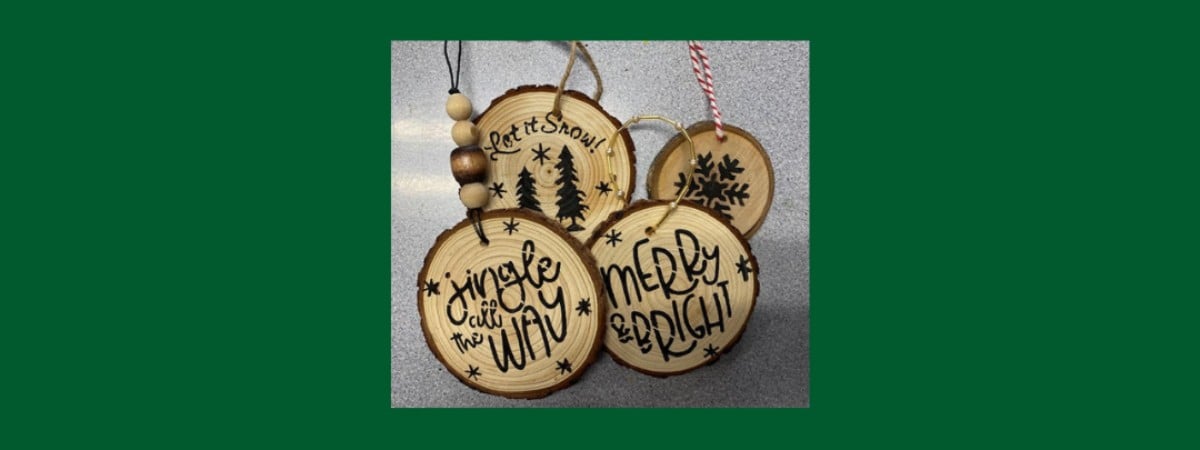 Woodburning Ornament Workshop *New*