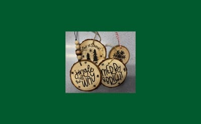 Woodburning Ornament Workshop *New*