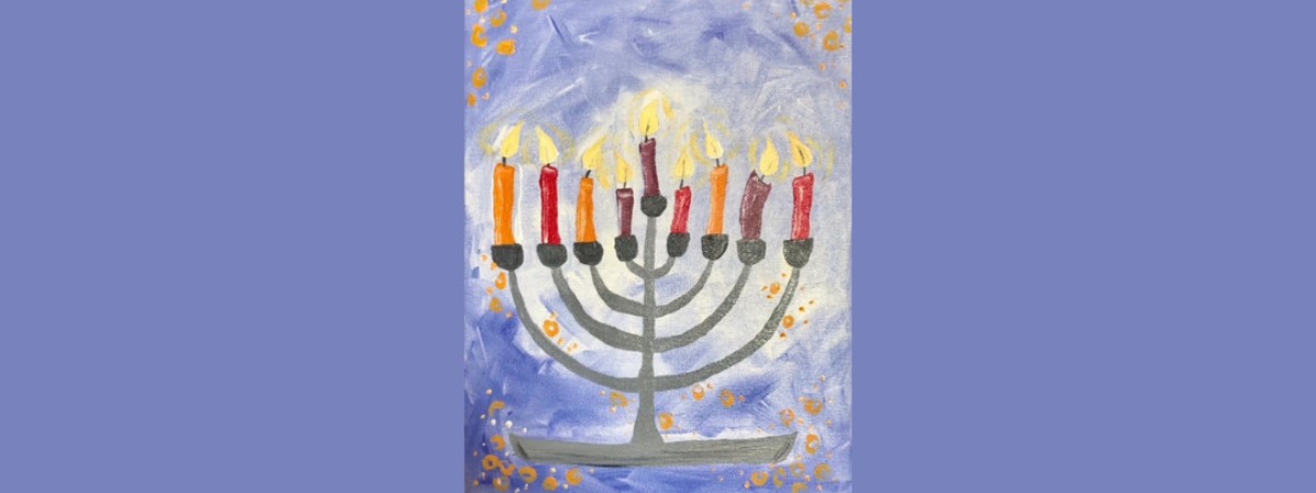 Hanukkah Paint & Sip Event