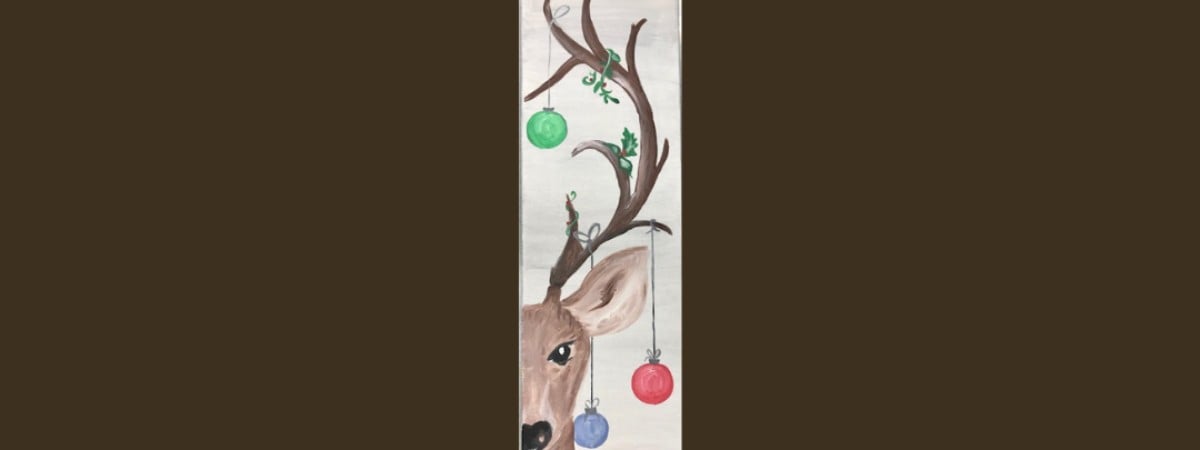 Deck the Deer Paint & Sip Event