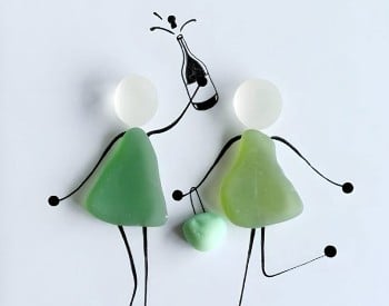 Sunday Crafternoon Sea Glass Class