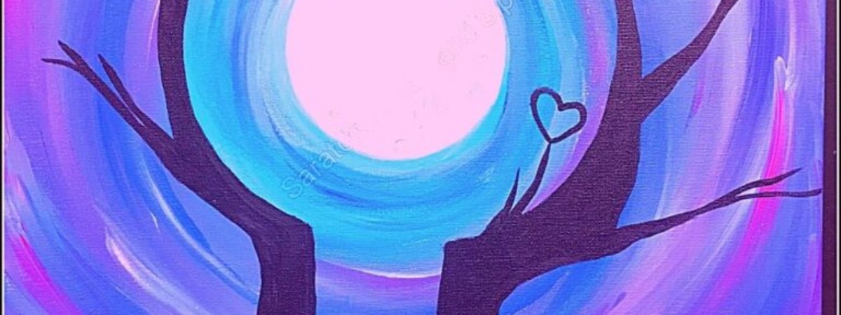 Blacklight Hugging the Moon