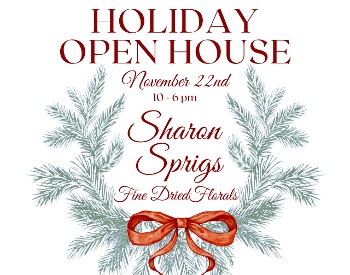 Holiday Open House at Sharon Sprigs