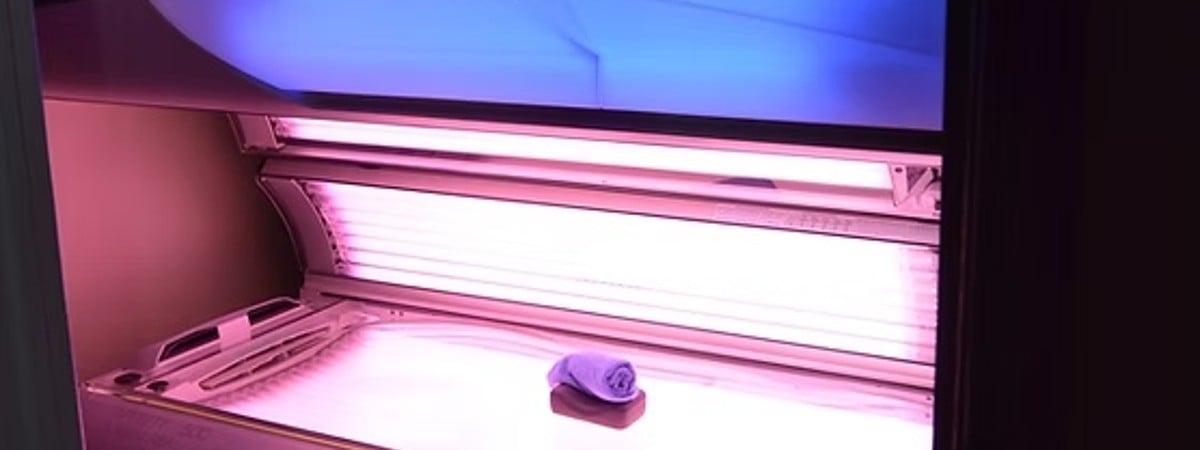 sunless tanning bed