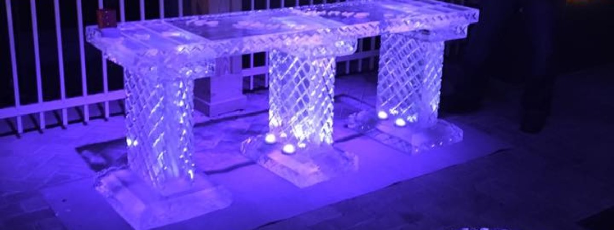 ice bar bench