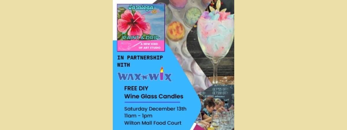 wax n wix free candle class
