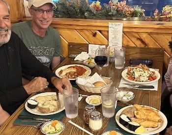 family dining at peppermill restaurant