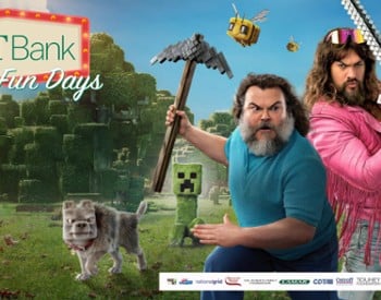 Minecraft movie poster