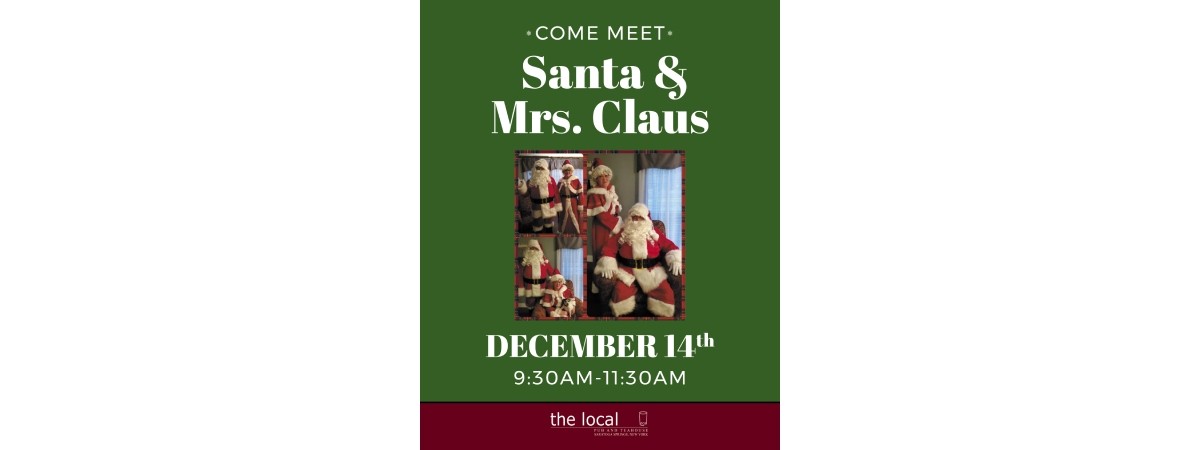 poster for breakfast with santa