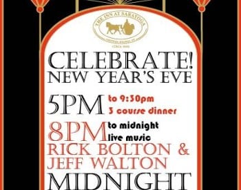 Inn at Saratoga NYE event
