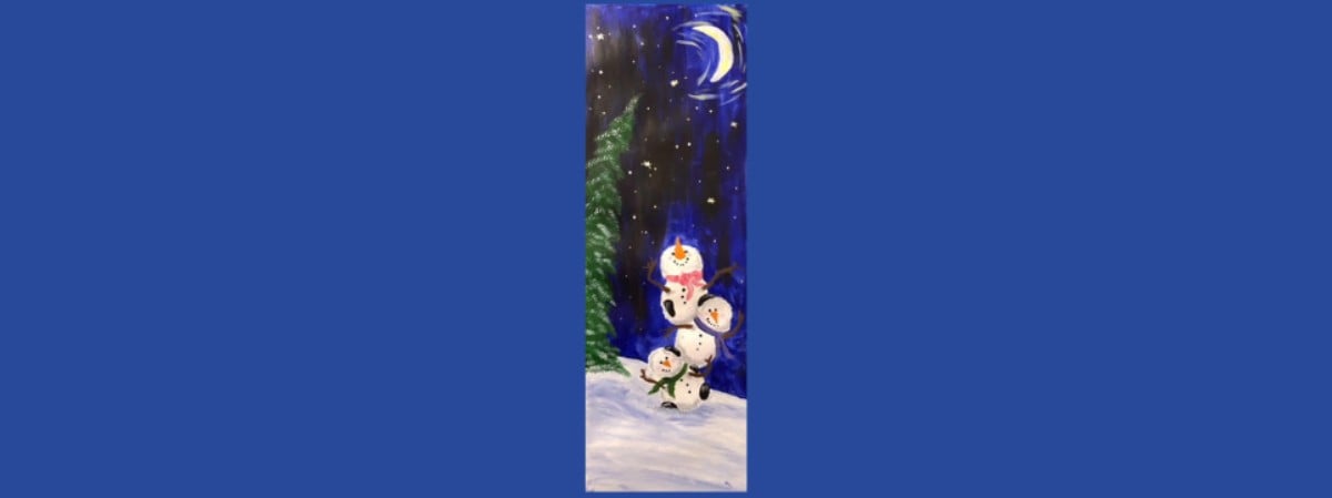 Silly Snowmen Paint & Sip Event