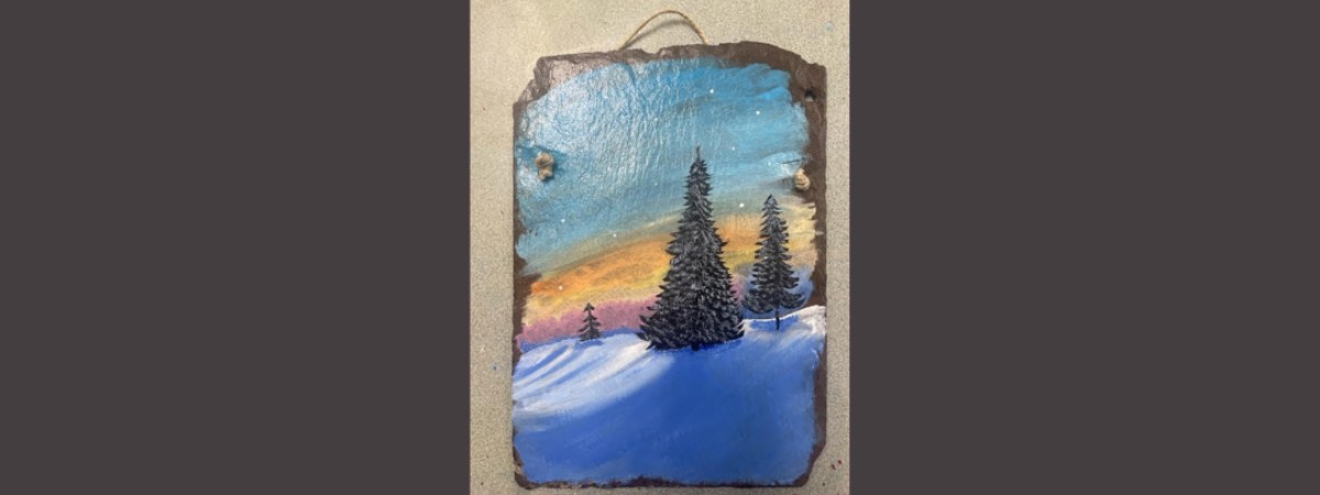 Winter&rsquo;s End Slate Paint & Sip Event!