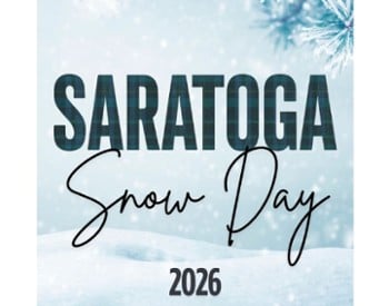 Saratoga Snow Day