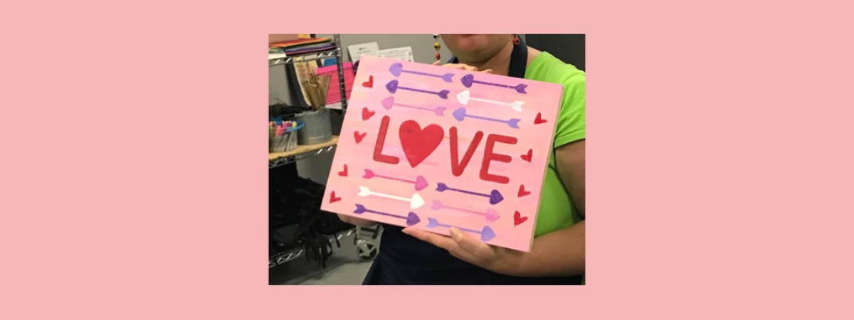 Board Art Sign Paint & Sip Event!