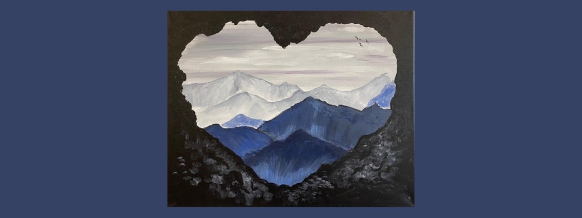 Heart in the Mountains Paint & Sip Event