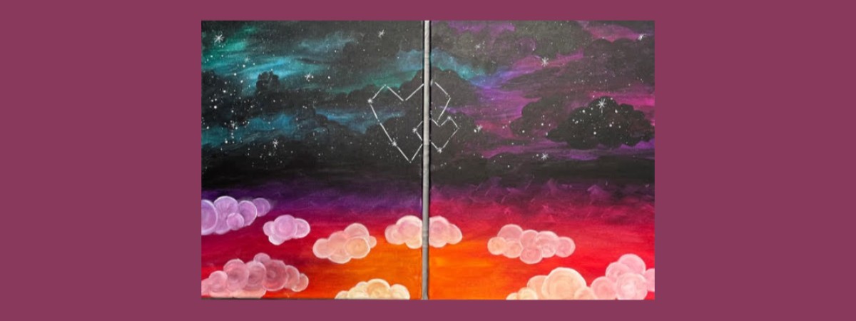 Love is in the Stars Paint & Sip Event *Date Night or Solo!*