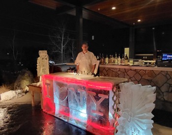 Chef Paul Dimm at Scarlet Knife Ice Bar