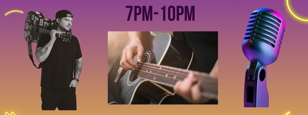 Open Mic with Alex Riddell Weds in Feb