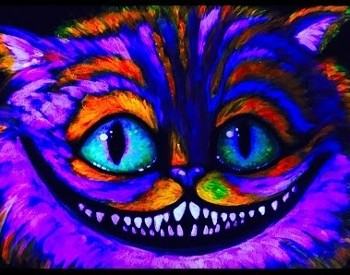 Paint and Sing Cheshire Cat