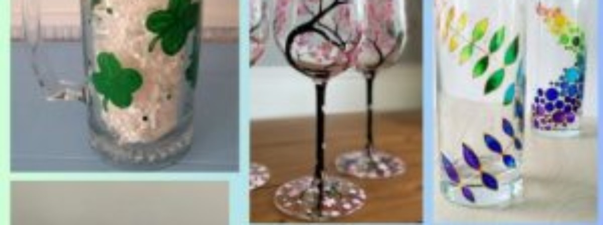 Sunday Crafternoon, Glass Ceramic Painting