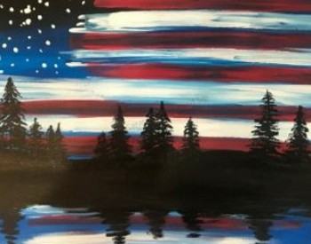 Adirondack American Flag