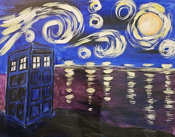 Dr. Who Starry Night