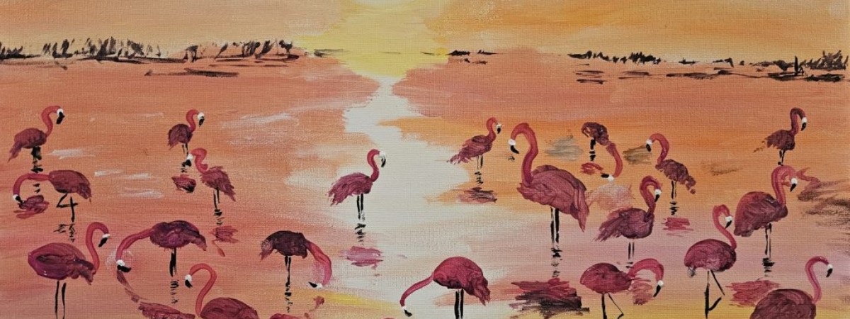Flamingo Sunrise