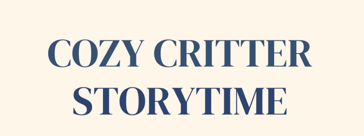 image of cozy critter storytime