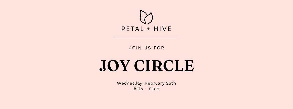 Text with the title and date of the event