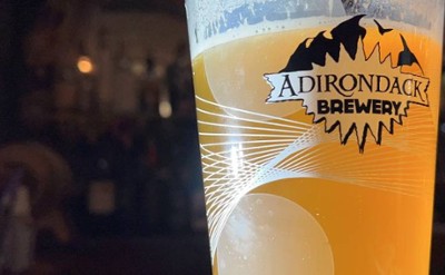 adirondack brewery beer glass