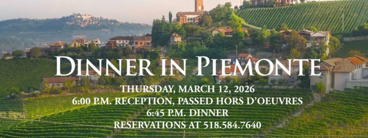 dinner in piemonte