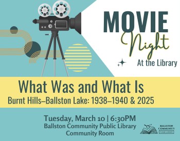 Film projector, date and location of event