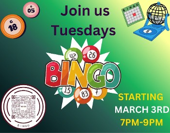 bingo Tuesdays at Seven Bistro