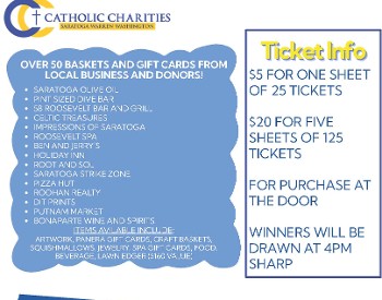 Saratoga Mentoring Program Basket Raffle