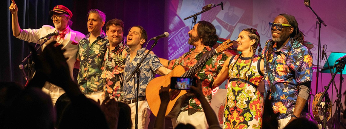 Photo from the Yacht Lobsters performing live