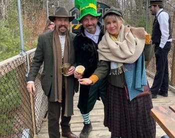 Leprechaun Limited Fun Aboard the Saratoga Corinth & Hudson Railway