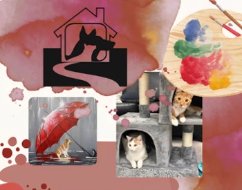 Painting and Kitties