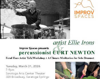 The Feral Hues of Ellie Irons and A Climate Meditation for Solo Drumset with Curt Newton