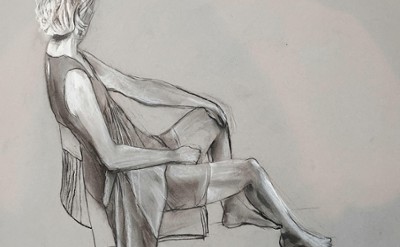 Drawing of a model
