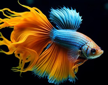 Inage of a colorful fish