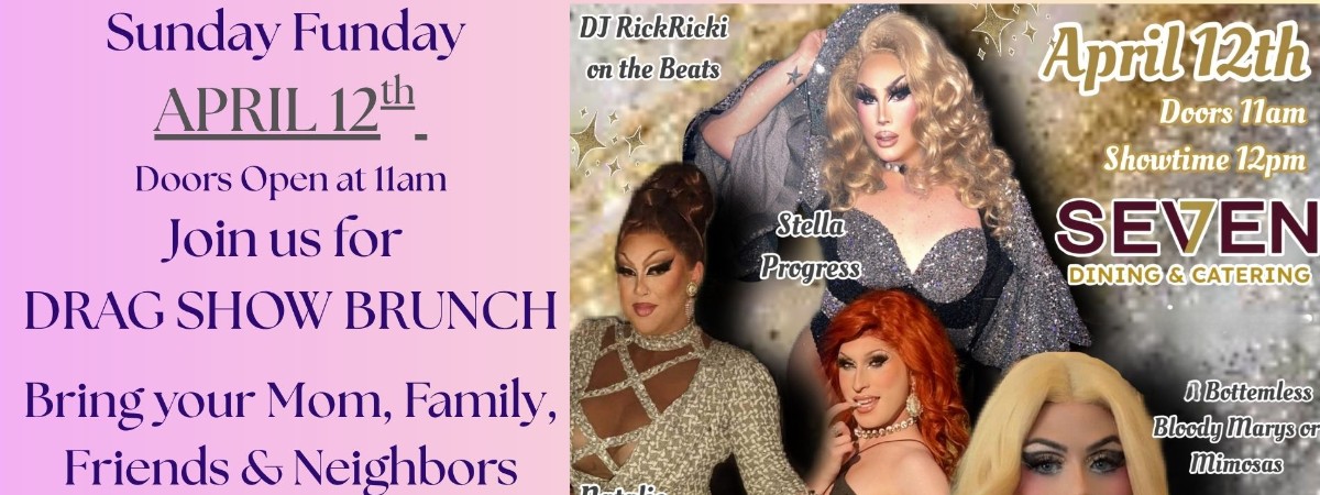 Drag brunch April 2026