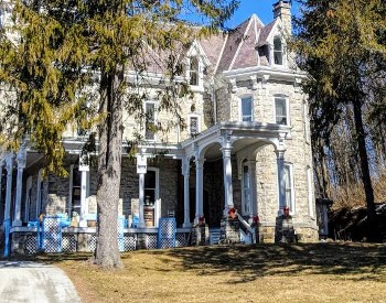 exterior of skene manor