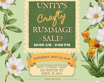 Unity's Crafty Rummage Sale