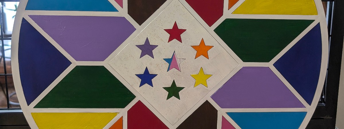 americana barn quilt