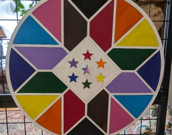 americana barn quilt