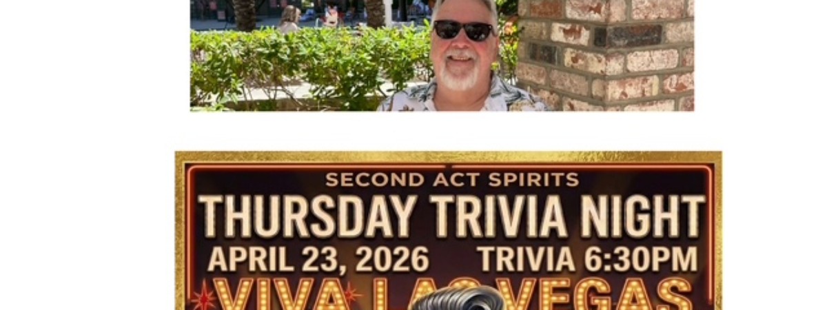 4-23-26 6:30pm VIVA Las Vegas TRIVIA to Benefit Montgomery County Habitat for Humanity w/ Special Guest Ed Conway at Second Act Spirits, Amsterdam, NY