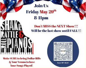 Seven Bistro Shake Rattle & Roll May 29th